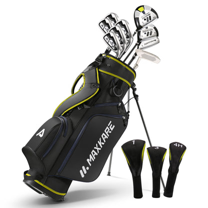 MaxKare Complete Golf Clubs Set Golf Men's Regular 9-Piece Complete Set - Right Hand