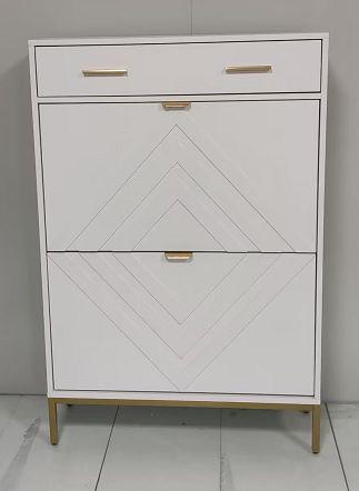 MARNUR Shoe Cabinet with 2 Doors for Entryway