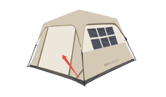 MARNUR Instant Tent with Weatherproof,Beige