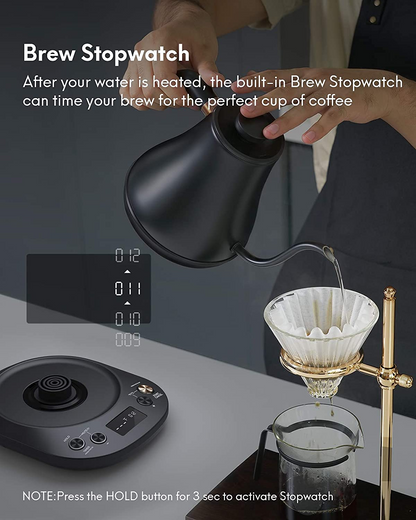 Electric Gooseneck Kettle Temperature Control