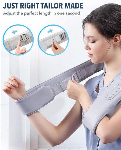 NAIPO oCuddle™ Shoulder Massager with Adjustable Heat and Straps - NAIPO