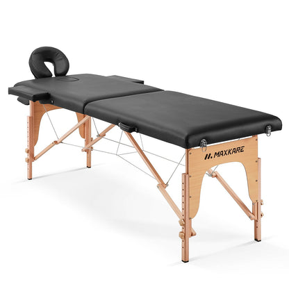 Portable Massage Table with 2 Fold Aluminium - NAIPO